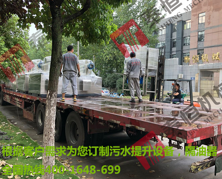 臺州市地產項目合作隔油提升器，污水提升器.jpg